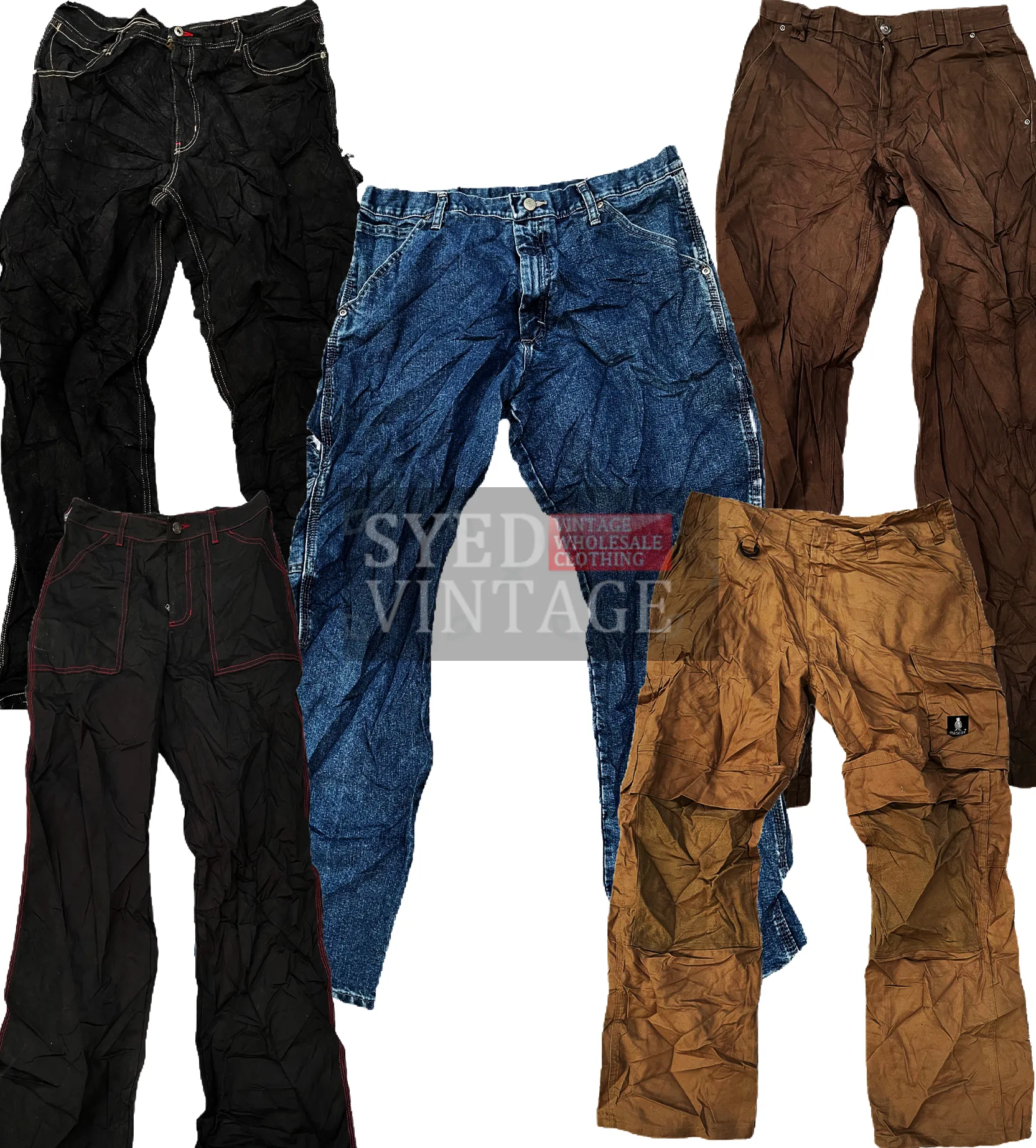 Carhartt Style Work Carpenter Pants 45kg Bale