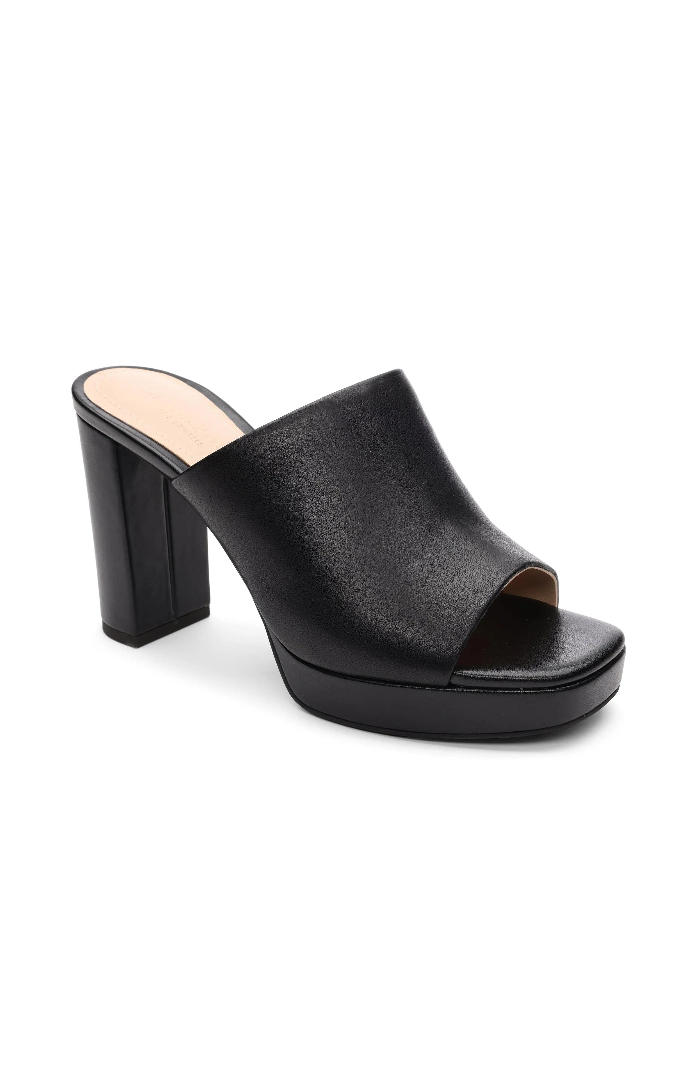 CARSON HIGH BLOCK HEEL MULE