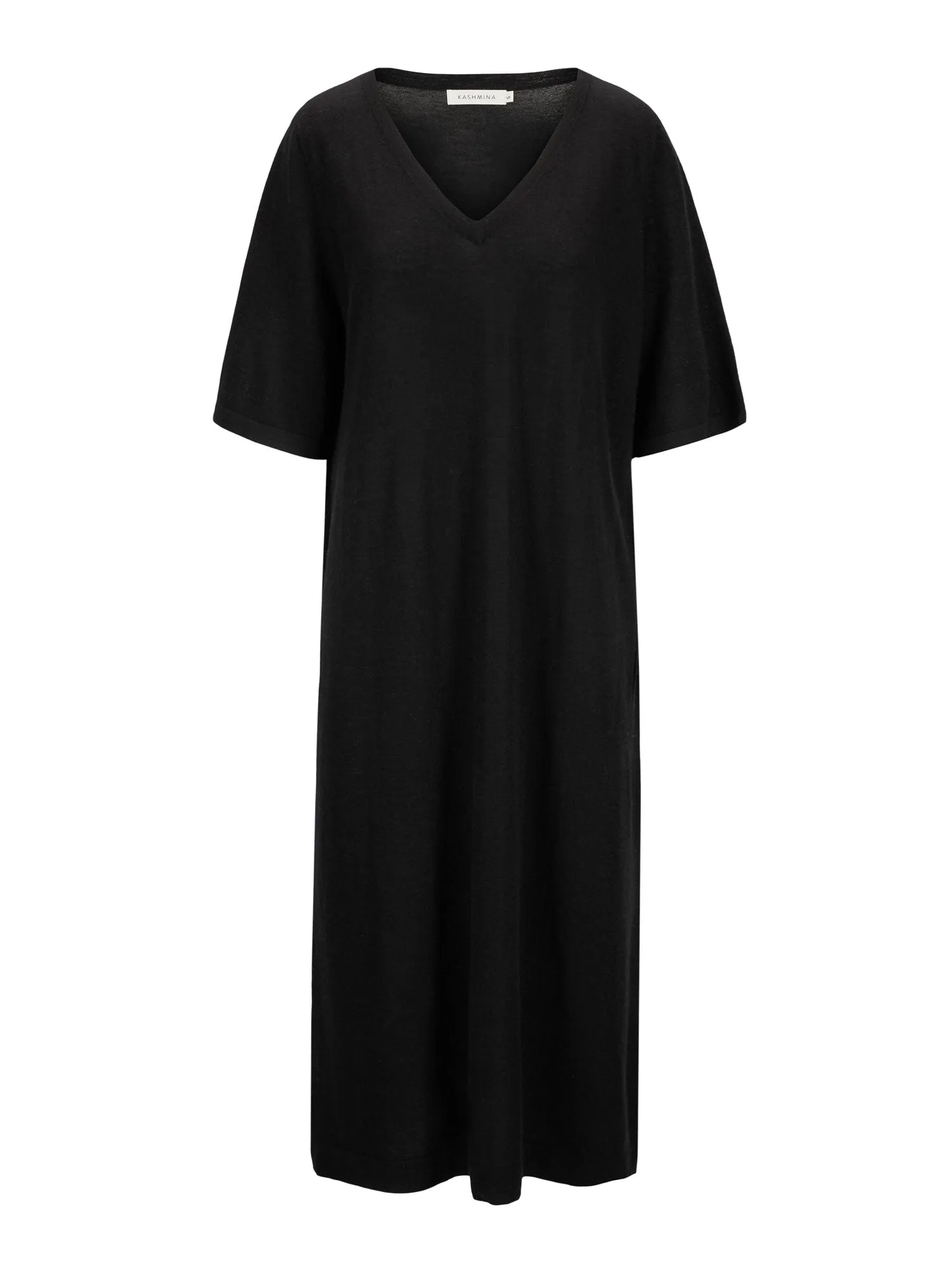 Cashmere dress "June"  - black