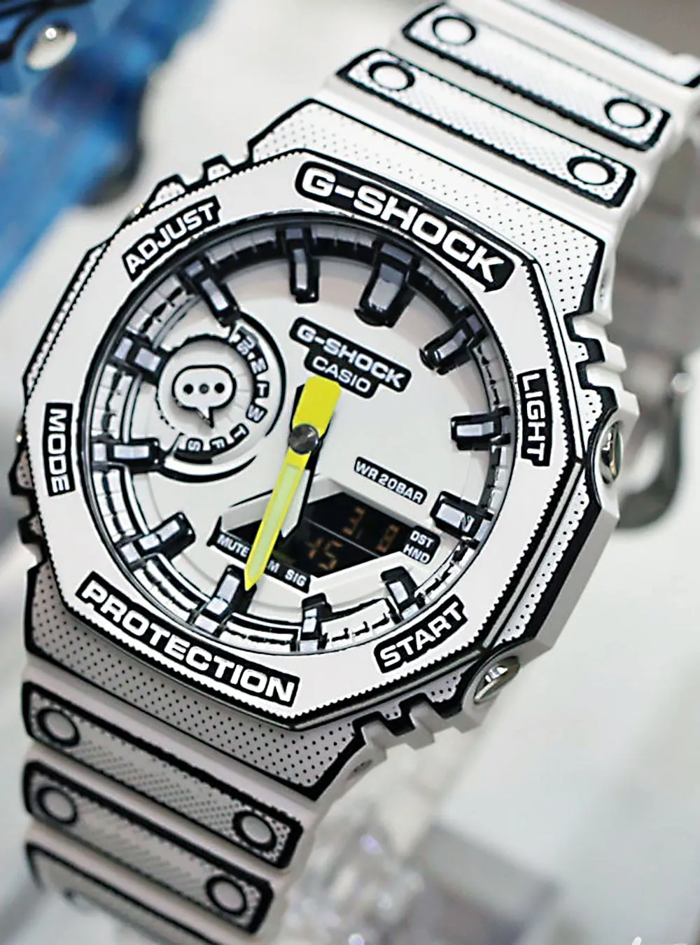 CASIO WATCH G-SHOCK MANGA THEME ANALOG-DIGITAL 2100 SERIES GA-2100MNG MADE IN JAPAN JDM