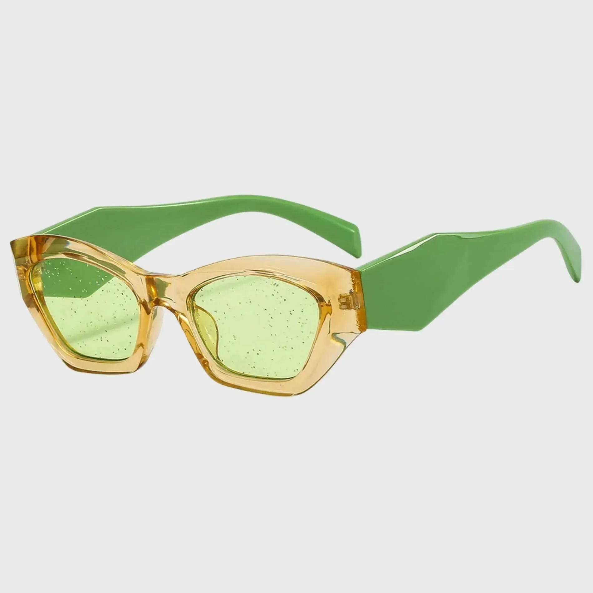 Cha Cha Geometric Large Sunglasses UV400 Protection