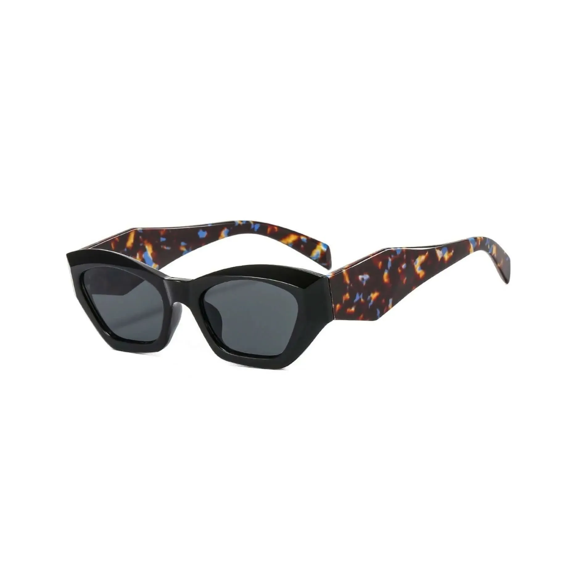 Cha Cha Geometric Large Sunglasses UV400 Protection