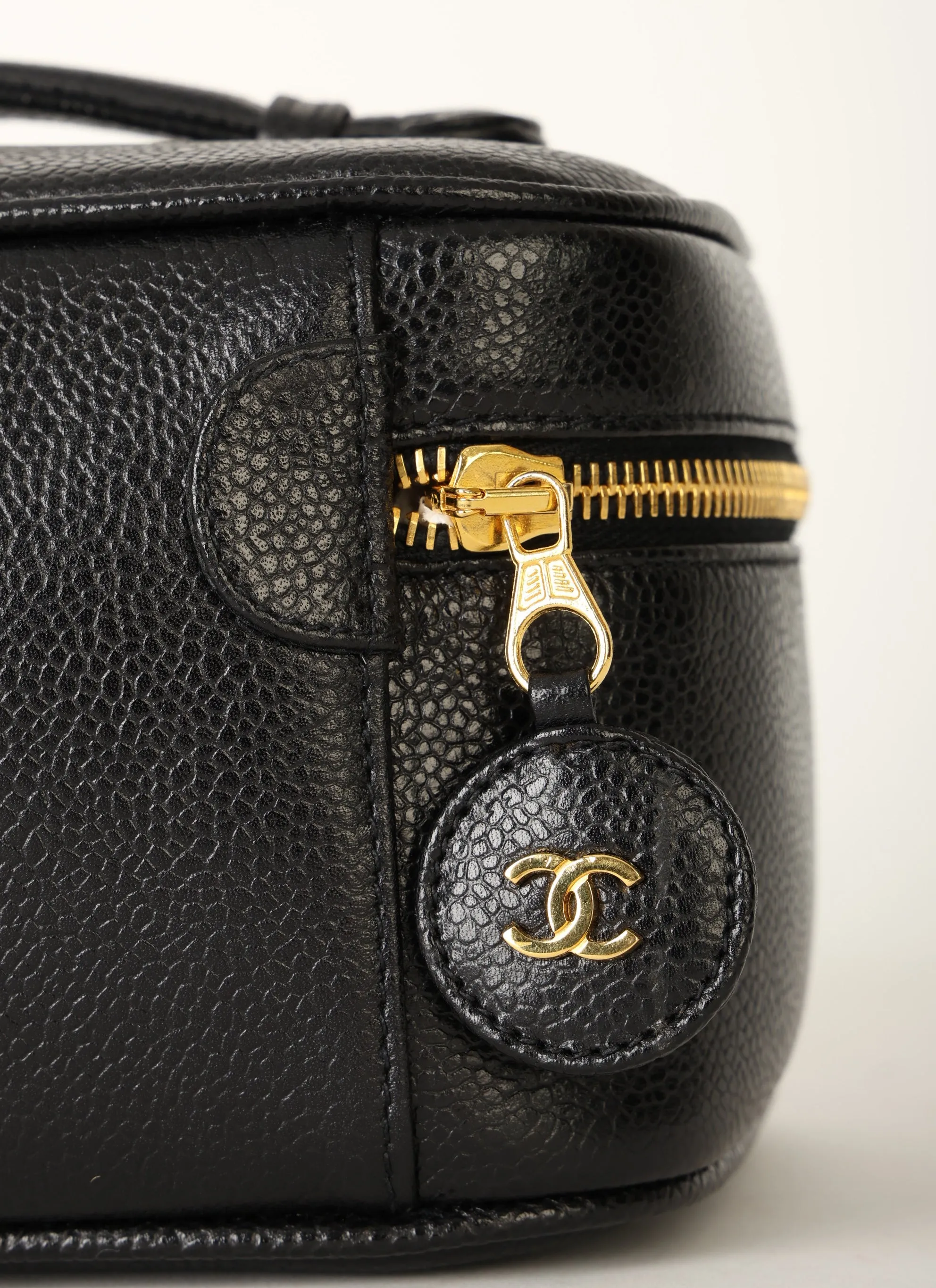 Chanel 1994 Caviar Vanity Case