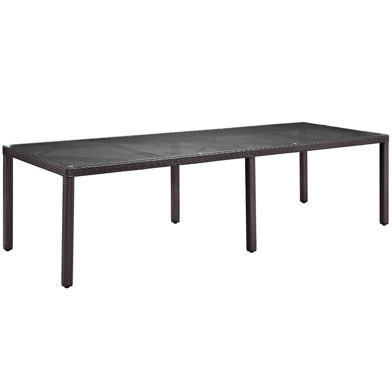 Convene 114" Outdoor Patio Dining Table by Modway