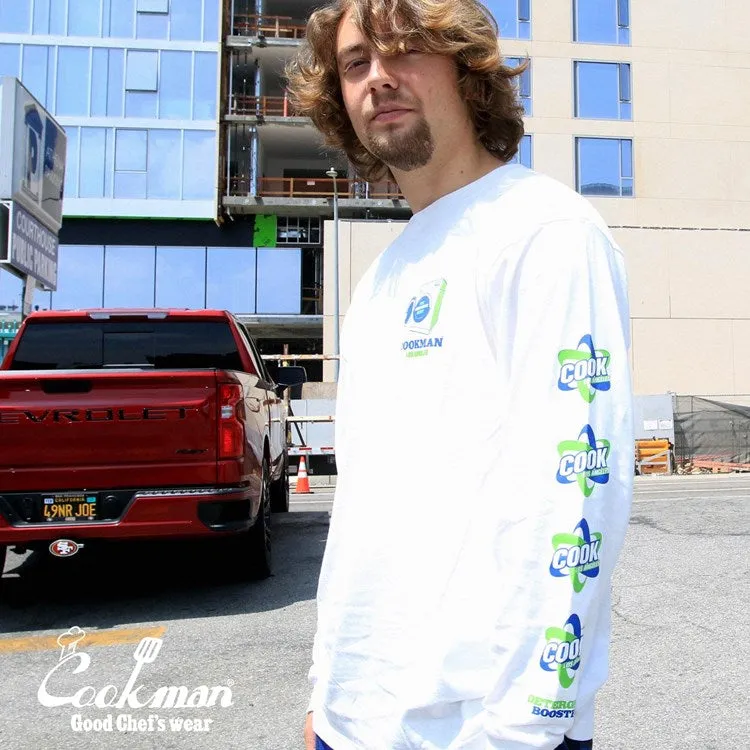 Cookman Long Sleeve Tees - Laundry : White