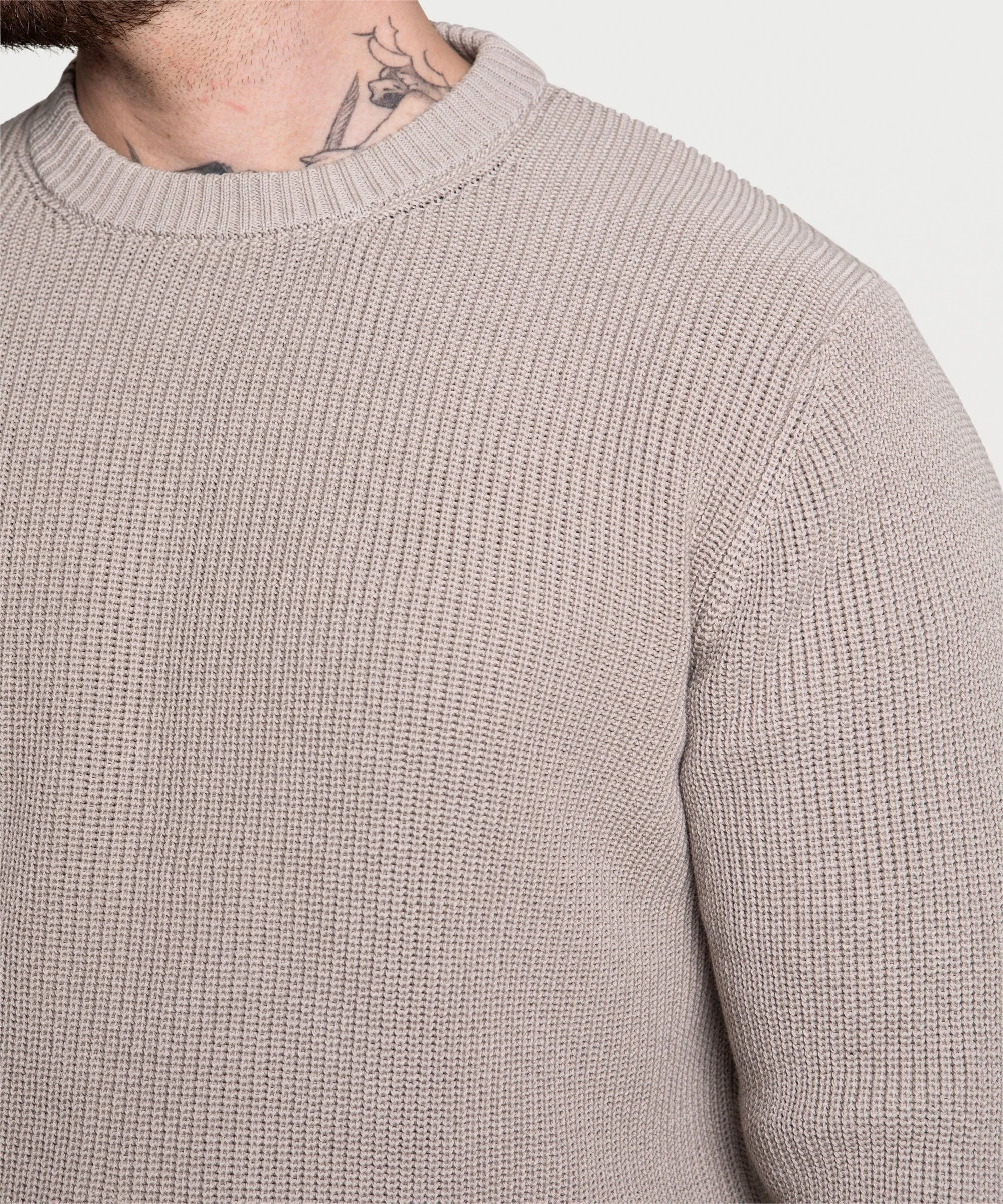 Cotton Rib Sweater