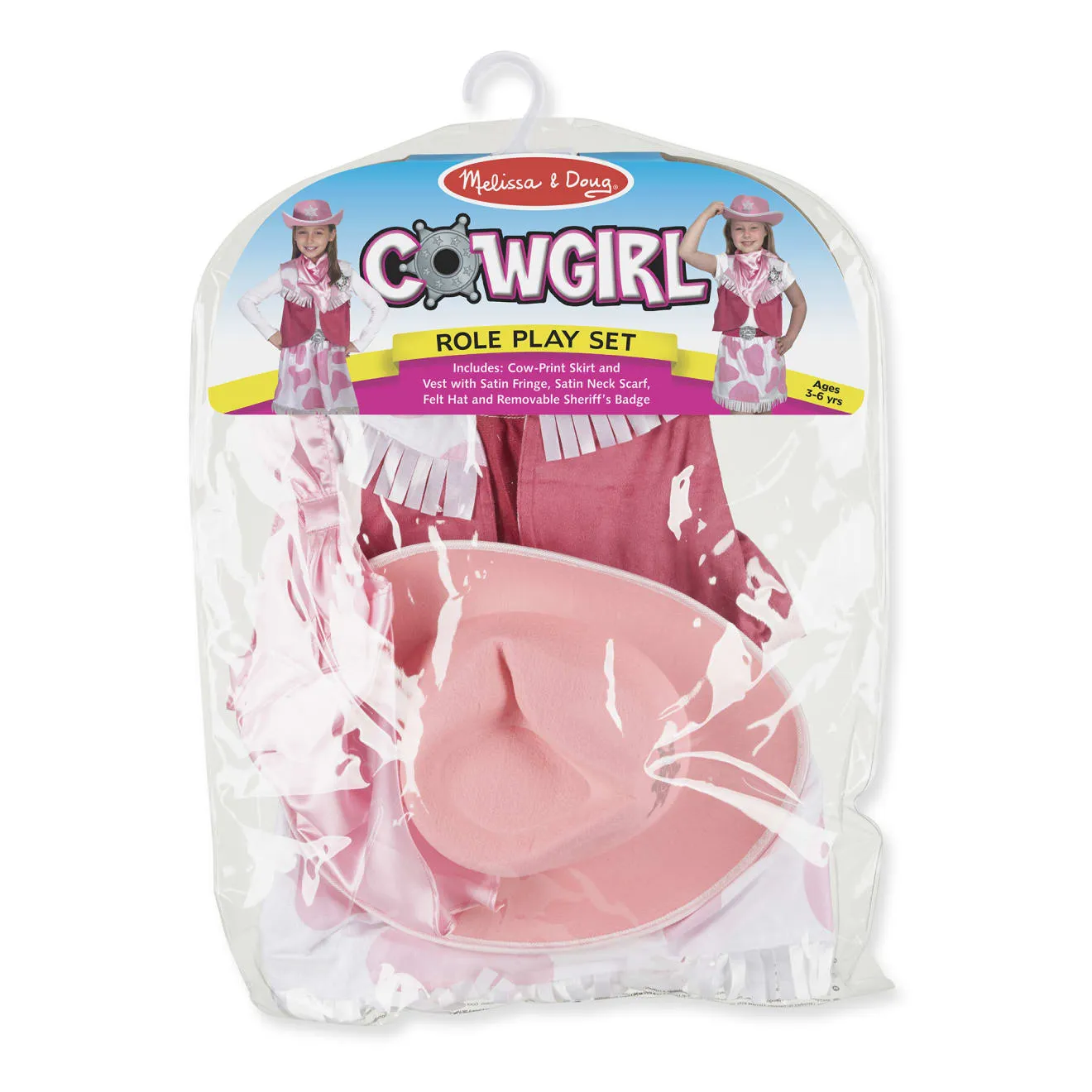 Cowgirl Role Play Costume Set