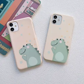 Cute Dinasour Style Slim Case Cover