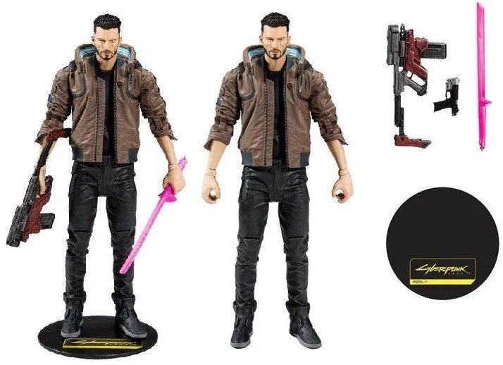 Cyberpunk 2077 V 7 Inch Action Figure - McFarlane Toys