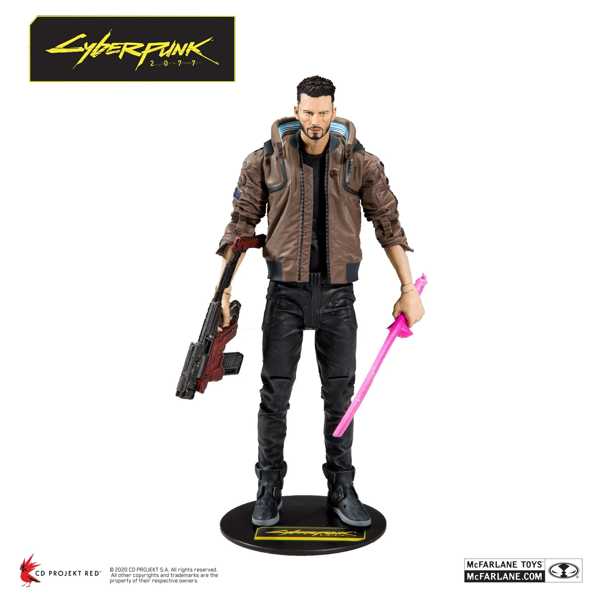 Cyberpunk 2077 V 7 Inch Action Figure - McFarlane Toys