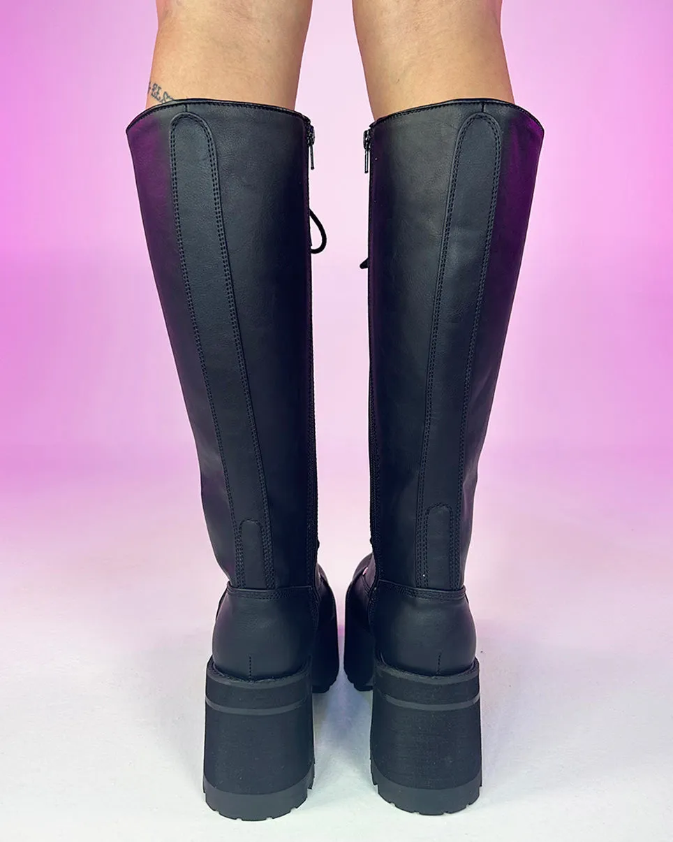 Demonia Ranger Knee High Boots