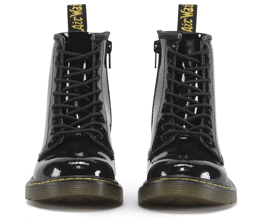 Dr. Martens Kids Delaney Black Patent Lamper