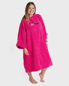 Dryrobe Organic Towel Changing Robe - Pink