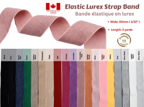 Elastic Lurex Strap Band 40 mm