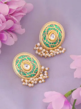 Emerald  Yatika Studs