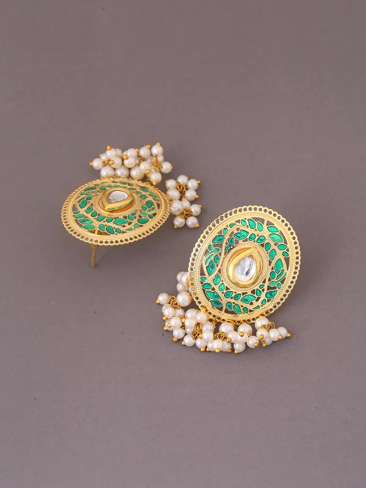 Emerald  Yatika Studs