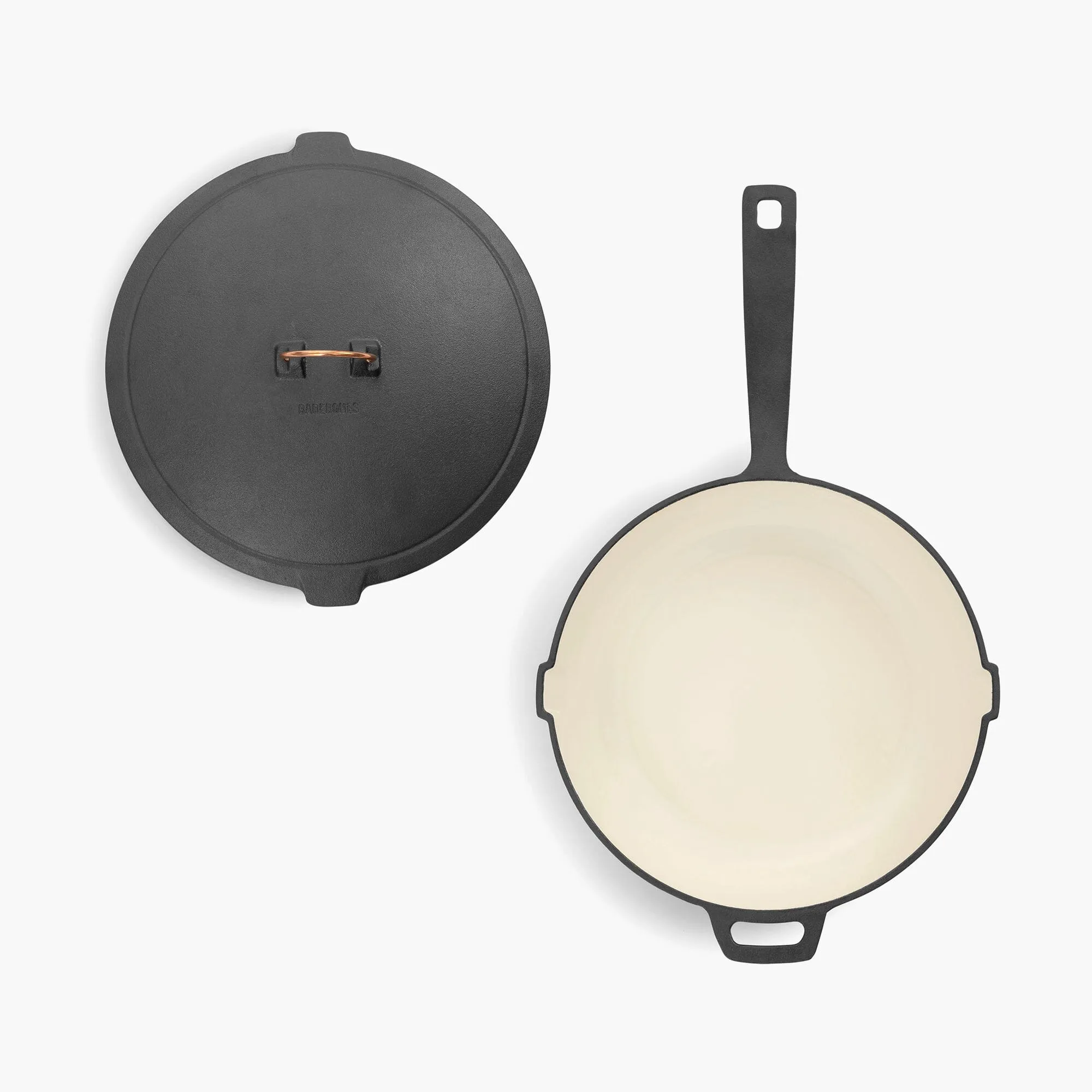 Enamel Lined Cast Iron Skillet