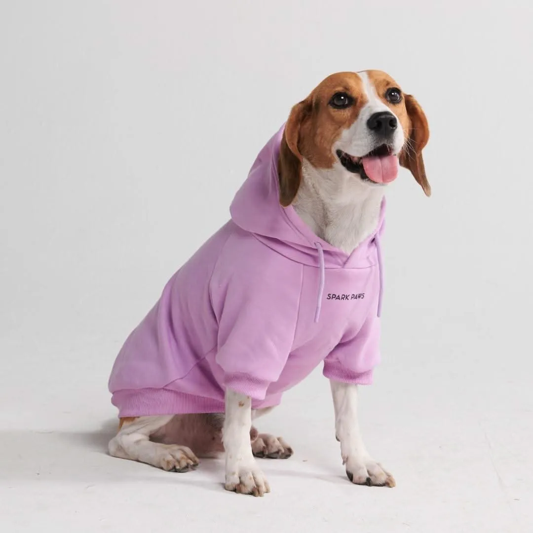 Essential Dog Hoodie - Orchid Purple