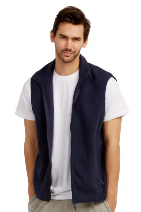 ET TU MEN'S POLAR FLEECE VEST (PF1500E_NAVY)