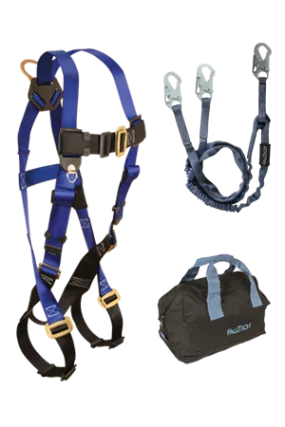 FallTech KIT1559Y6P Carry Kit - Back D-ring, Mating Buckles, 6' Internal Y-Leg and Gear Bag