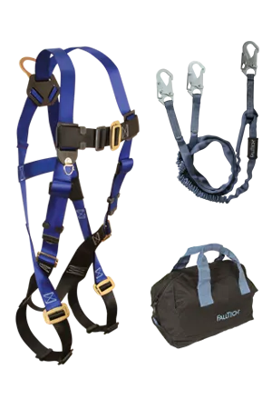 FallTech KIT1559Y6P Carry Kit - Back D-ring, Mating Buckles, 6' Internal Y-Leg and Gear Bag