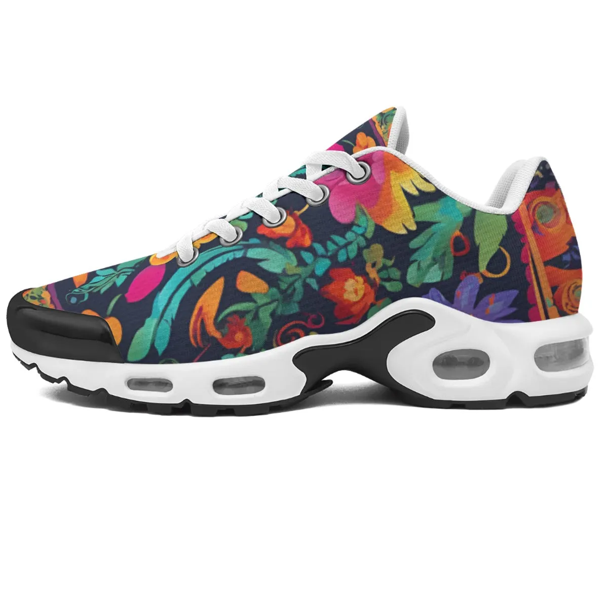 Floral Mexican Artisan Design Running Shoes Nurse Sneakers