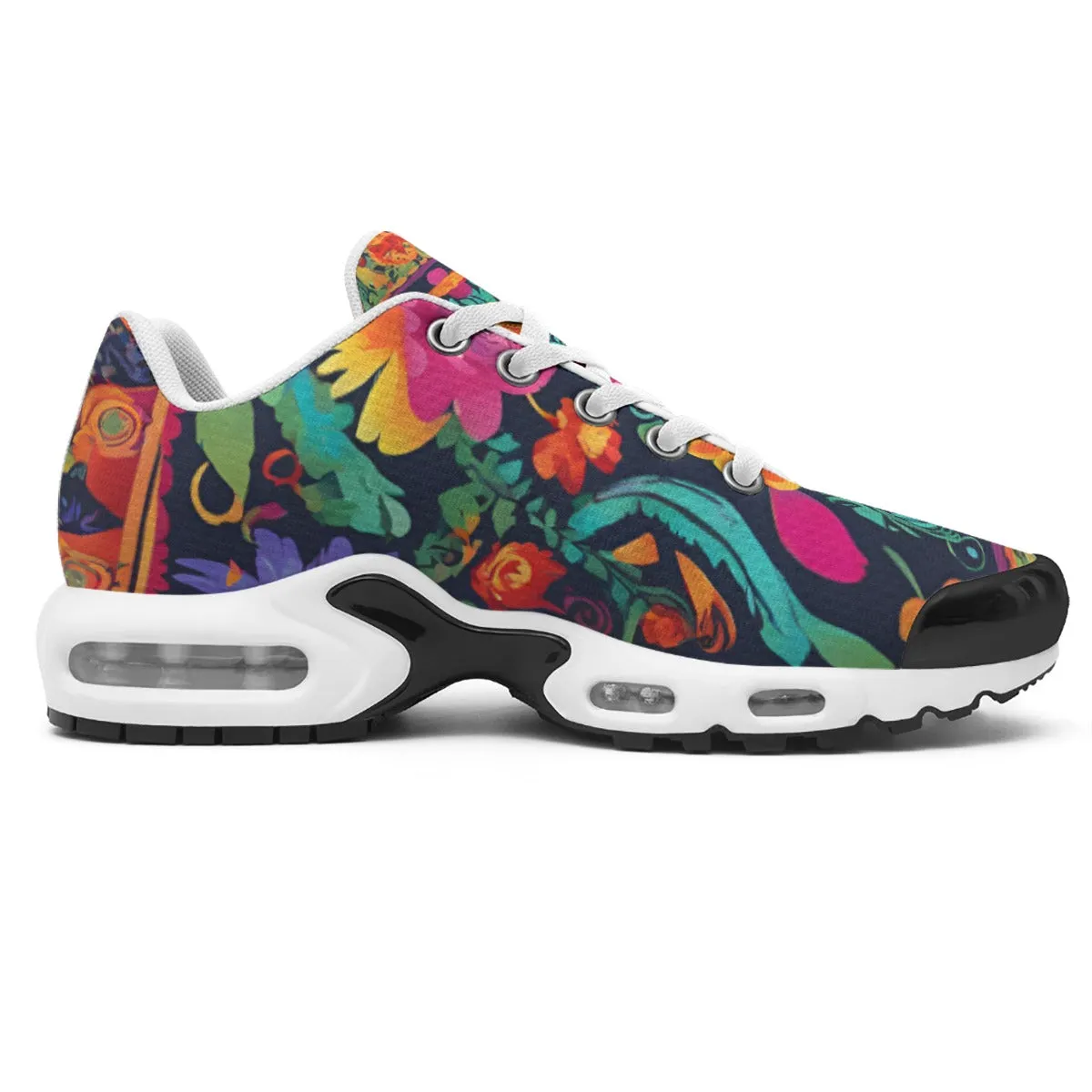 Floral Mexican Artisan Design Running Shoes Nurse Sneakers