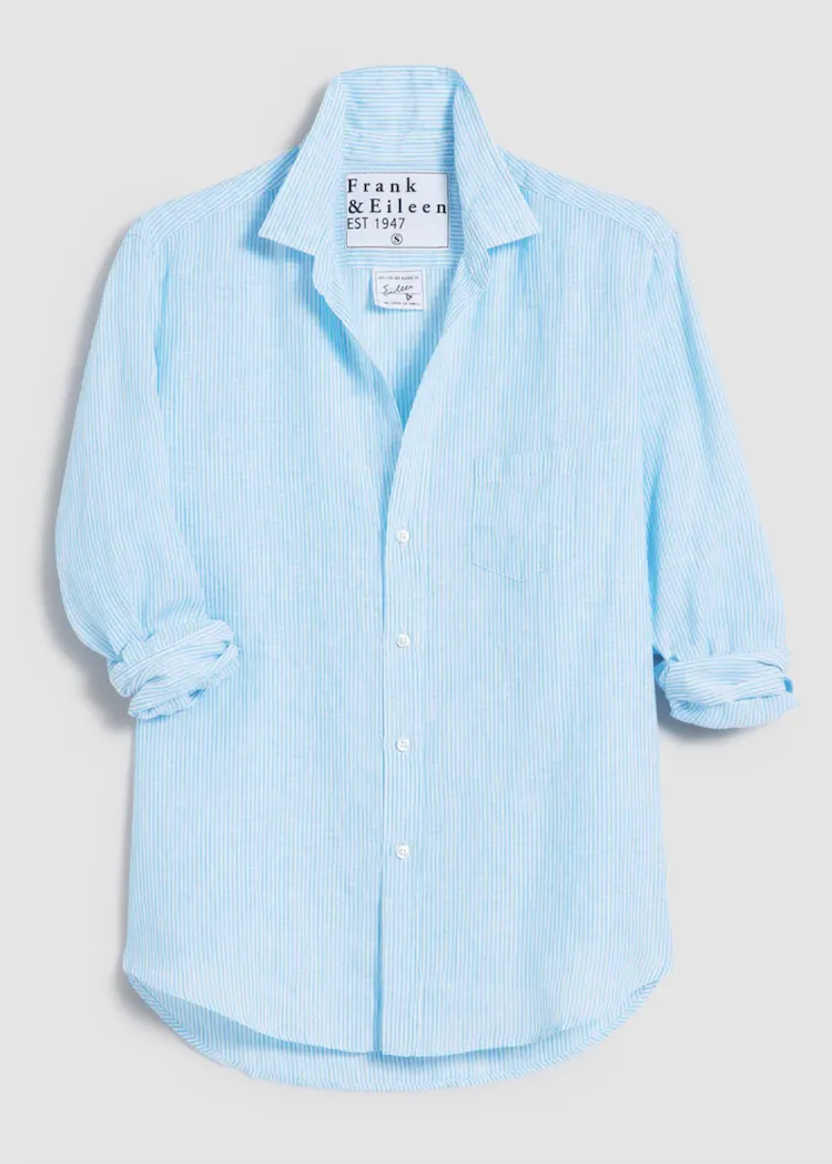 Frank & Eileen | Eileen Relaxed Button Up | Classic Linen