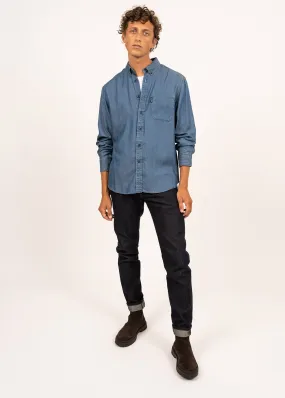 Frederic long sleeve shirt - regular fit, in chambray (CHAMBRAY)