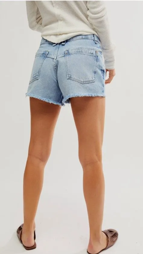 Free People Now or Never Denim Short