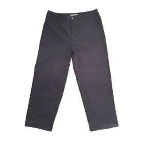 Frosted Strechy Cotton Pants Navy Grey