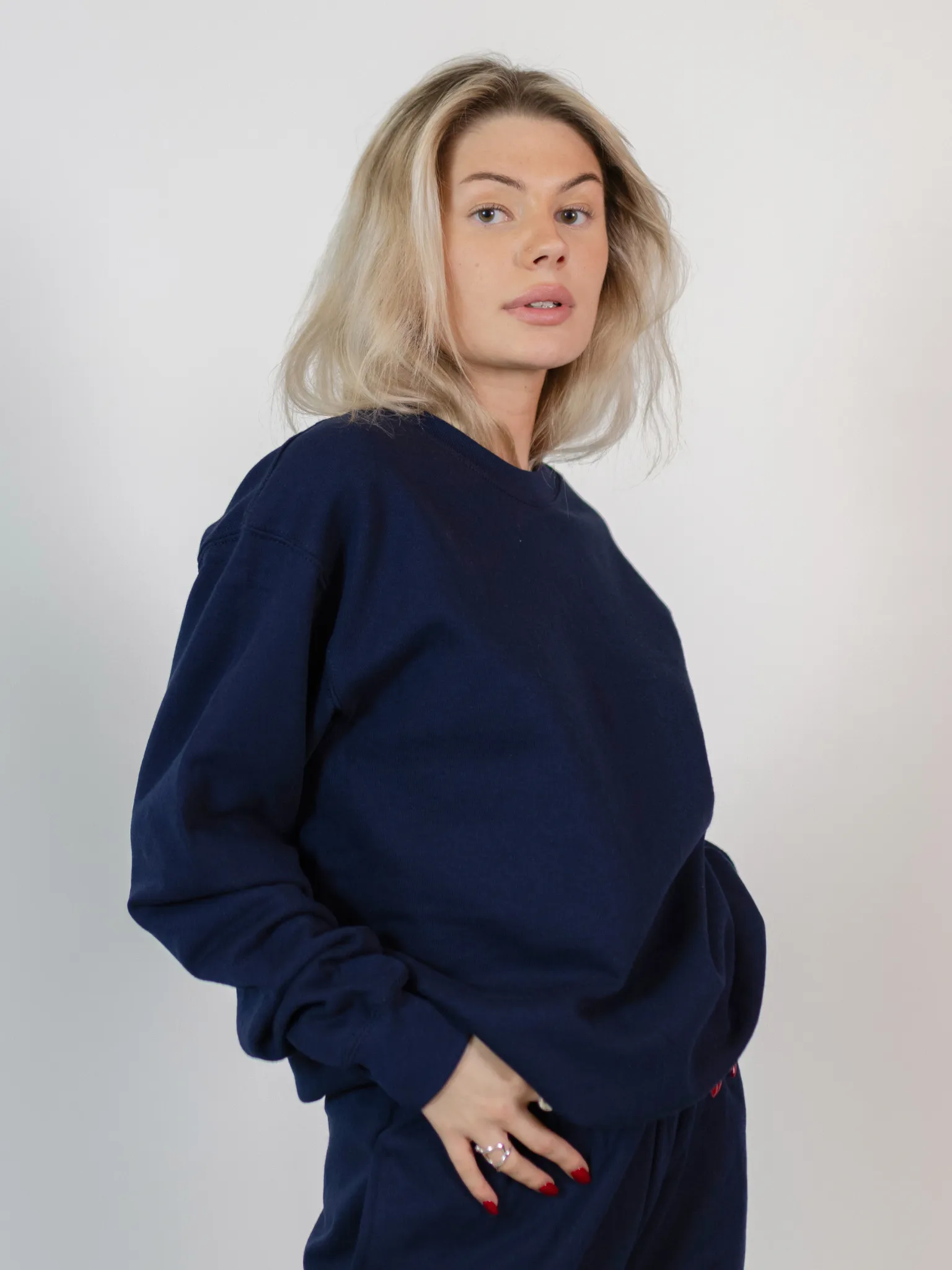 FRUIT SWEATSHIRT - NAVY