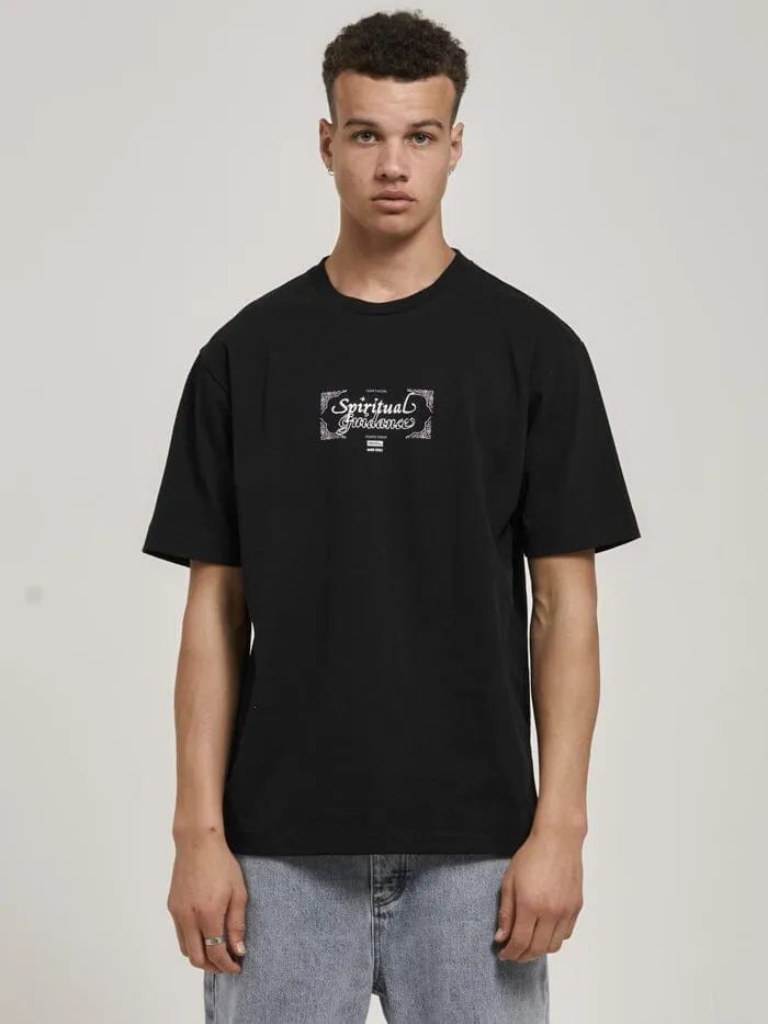 Future Guidance Oversize Fit Tee - Black