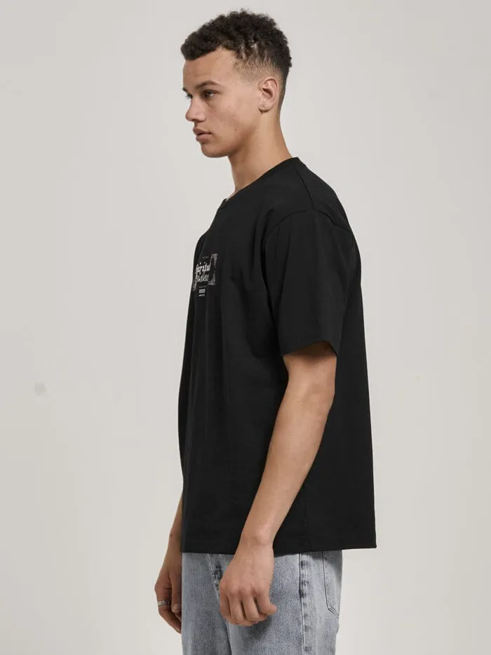 Future Guidance Oversize Fit Tee - Black