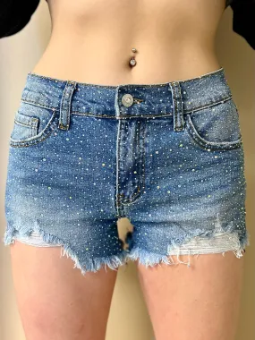 Galaxy Denim Shorts