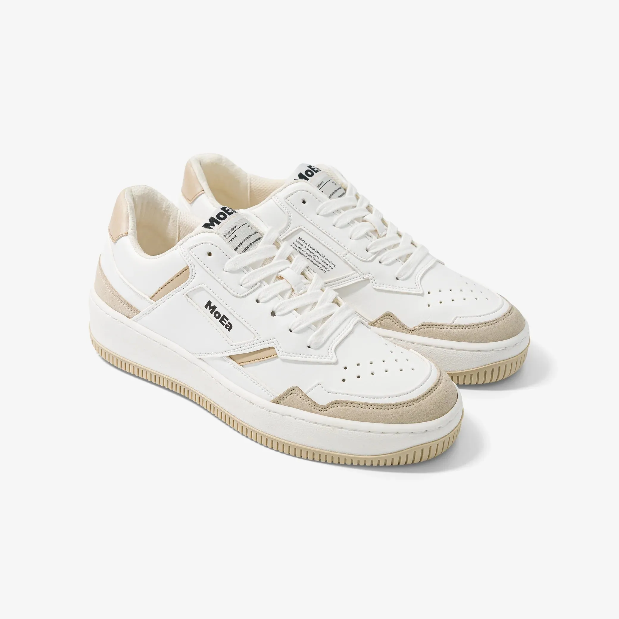 GEN1 - Corn White & Beige Suede