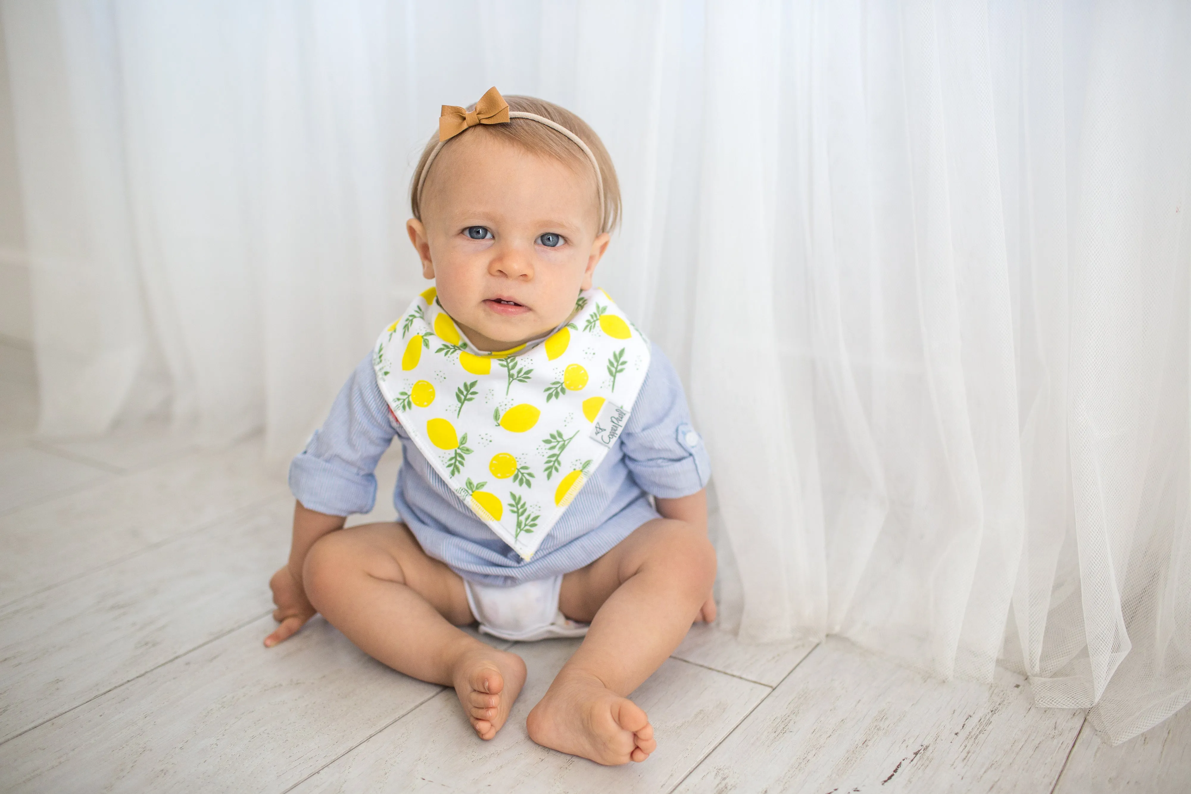 Georgia Bandana Bib Set