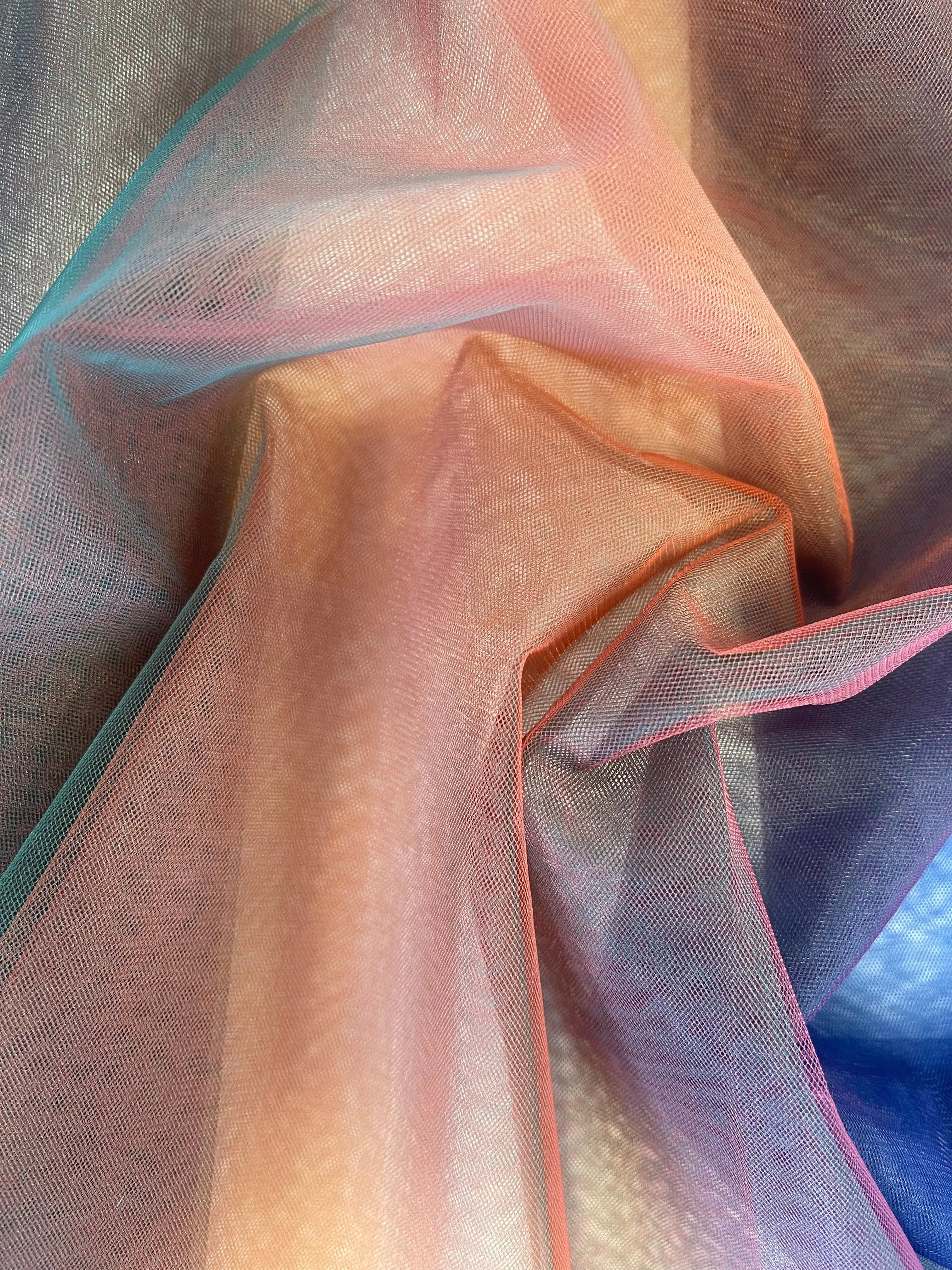 Gradient Soft Luxury Tulle / Mesh Fabric