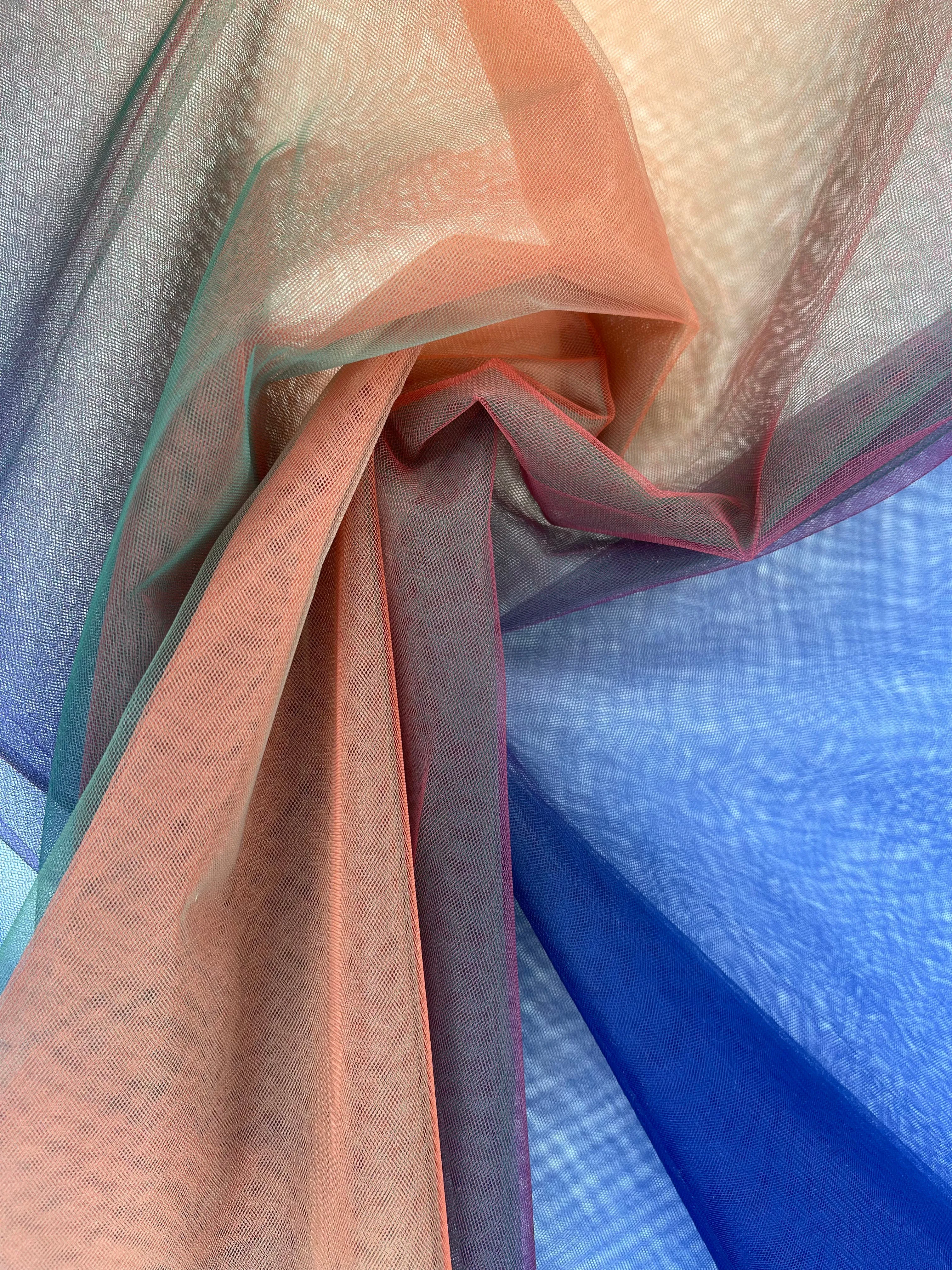 Gradient Soft Luxury Tulle / Mesh Fabric