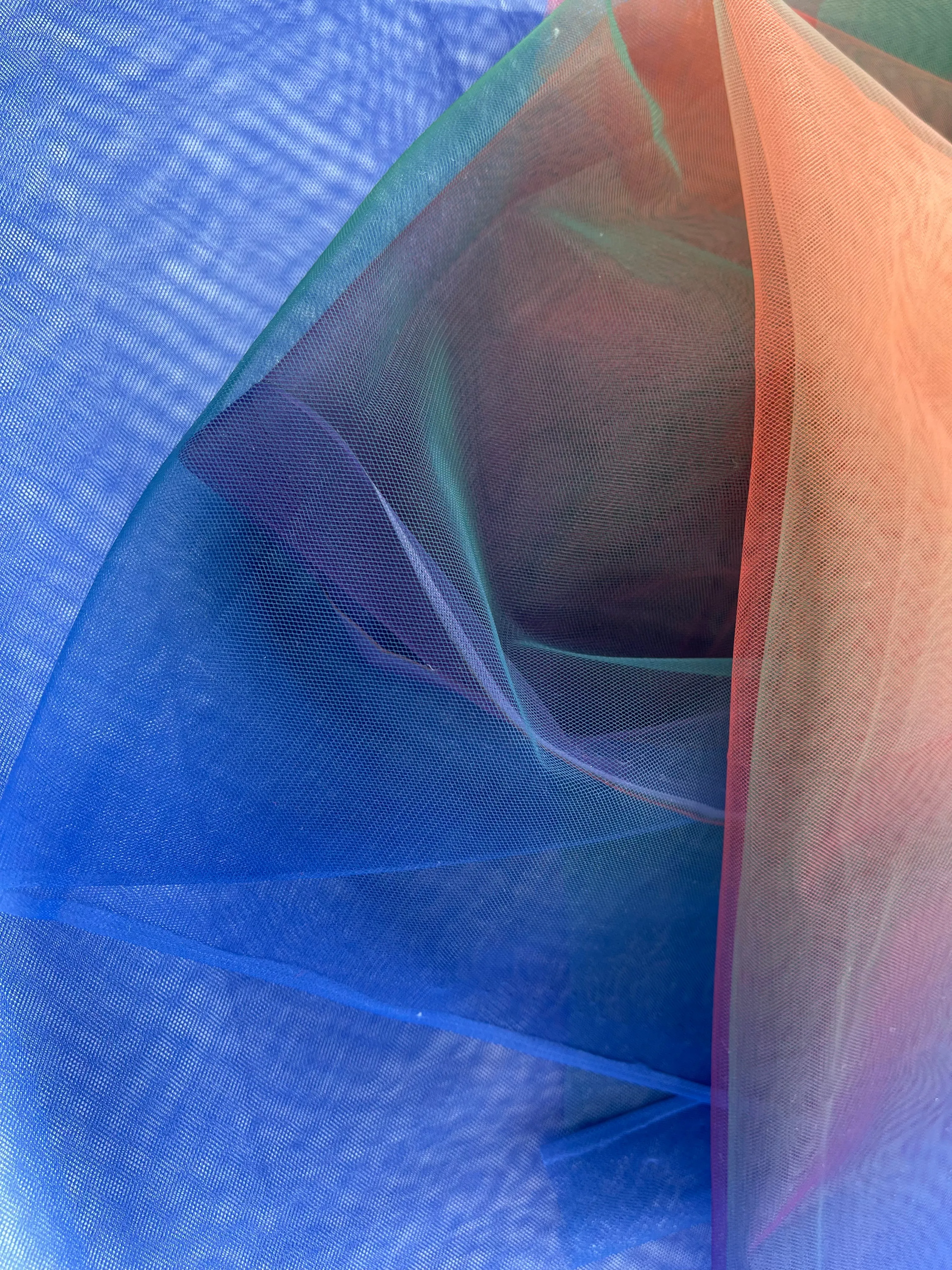 Gradient Soft Luxury Tulle / Mesh Fabric