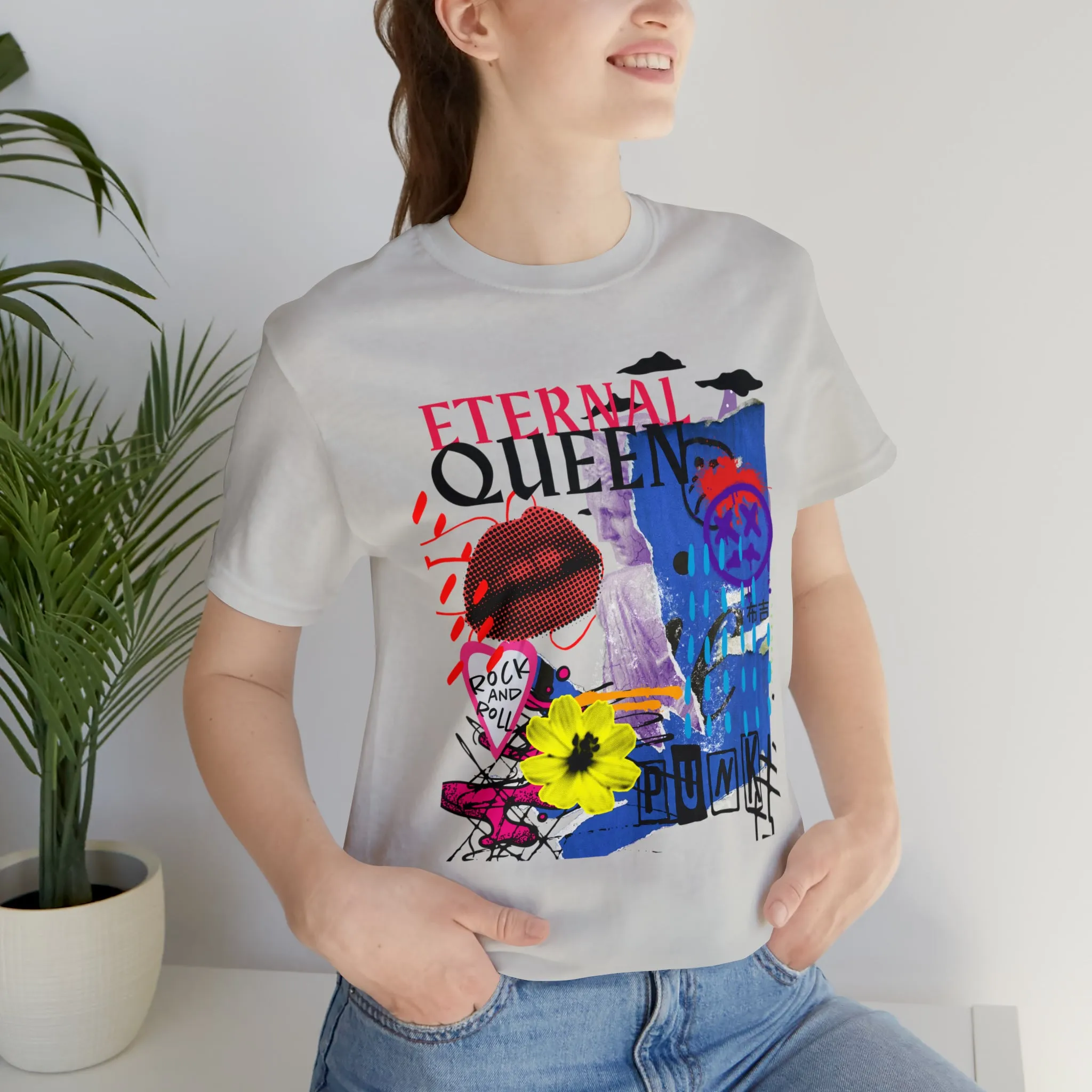 Graffiti Queen Unisex Jersey Short Sleeve Tee