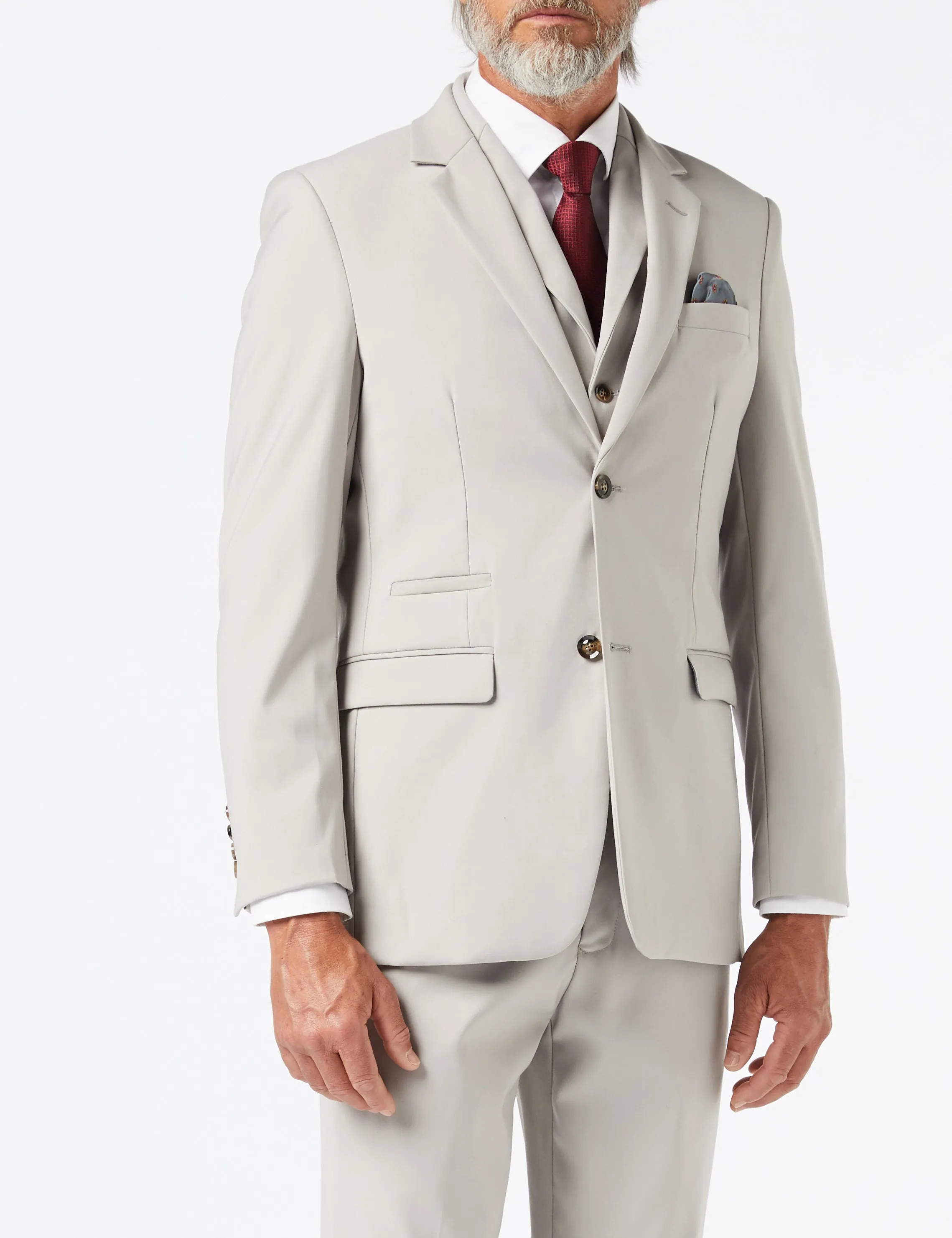 GRAHAM - BEIGE BUSINESS SUIT