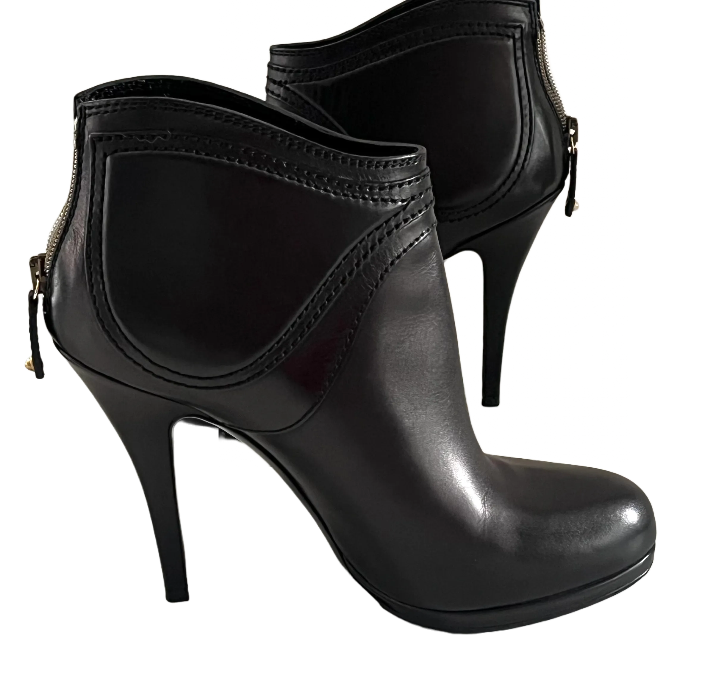 Gucci Diana Hysteria Ankle Boots, Black.