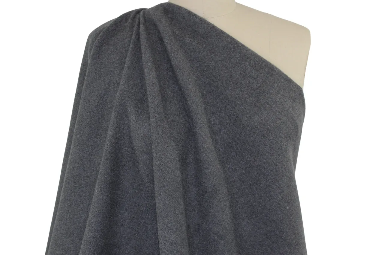 Haute New York Designer Wool Double Cloth - Grays