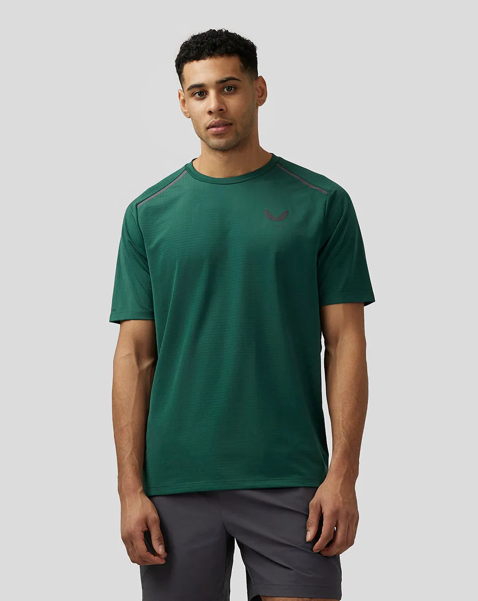 Heren Apex Aeromesh T-shirt - Groen