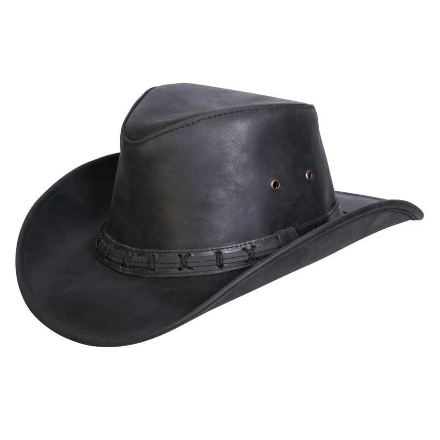 High Sierra Shapeable Leather Hat