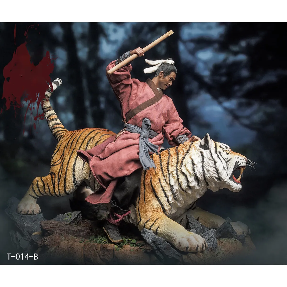 HiPlay 12 O'Clock Wu Song Action Figure Tiger Fighting Edition