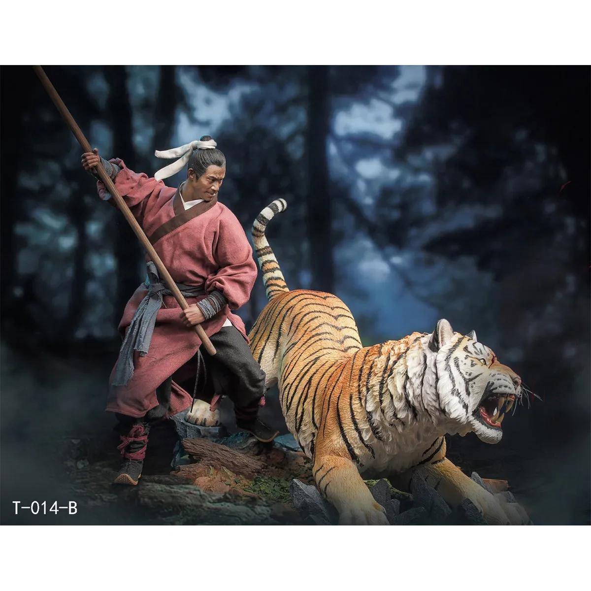 HiPlay 12 O'Clock Wu Song Action Figure Tiger Fighting Edition