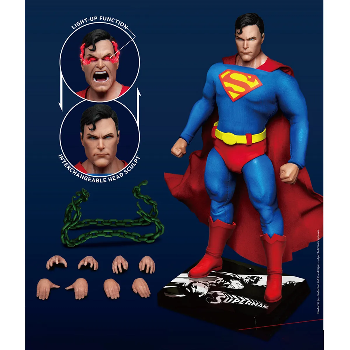 HiPlay Beast Kingdom, Comics Heroes - Super Man, Action Figure