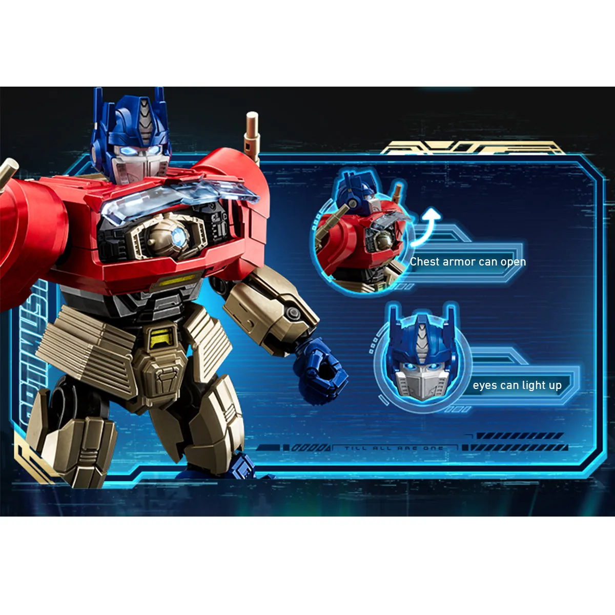 HiPlay Blokees Transformers One Optimus Assembly Model Kits Beyond Edition